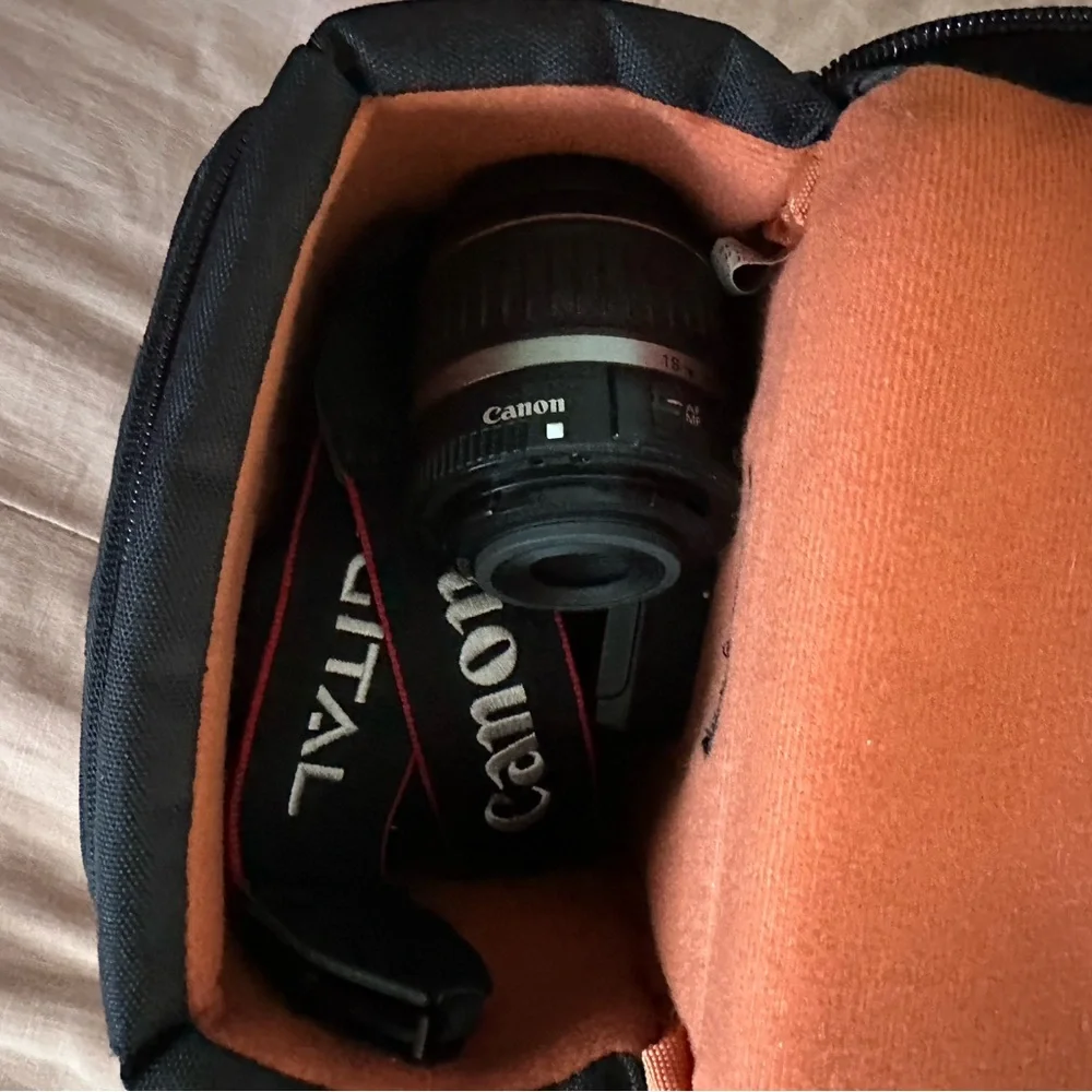 canon rebel xs with efs 18-55mm lens
